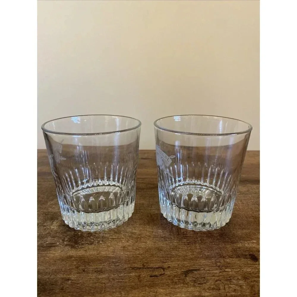 2 CHIVAS REGAL 12 Rocks Whiskey Cocktail Scotch Whiskey Glass